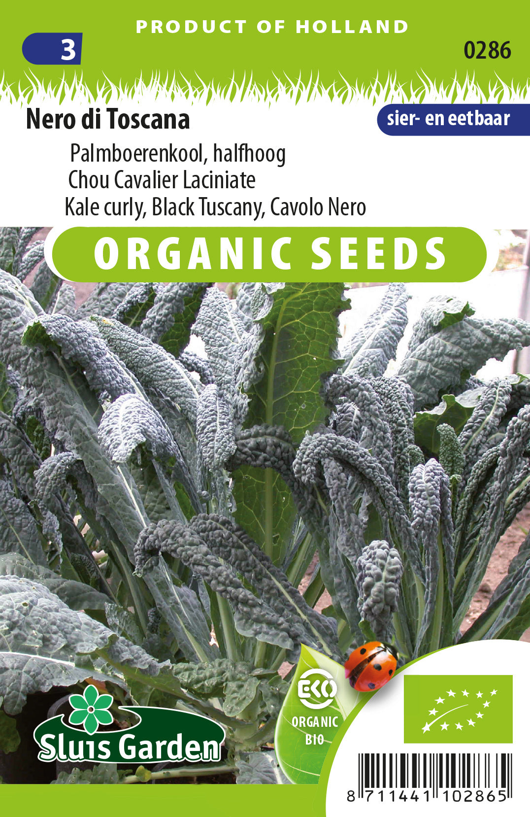 Palmboerenkool nero di Toscana BIO