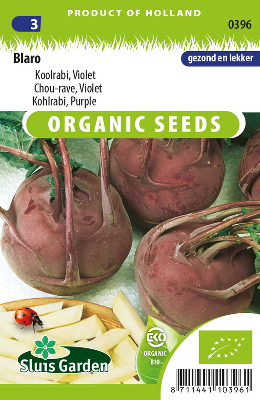 Koolrabi, violet Blaro BIO