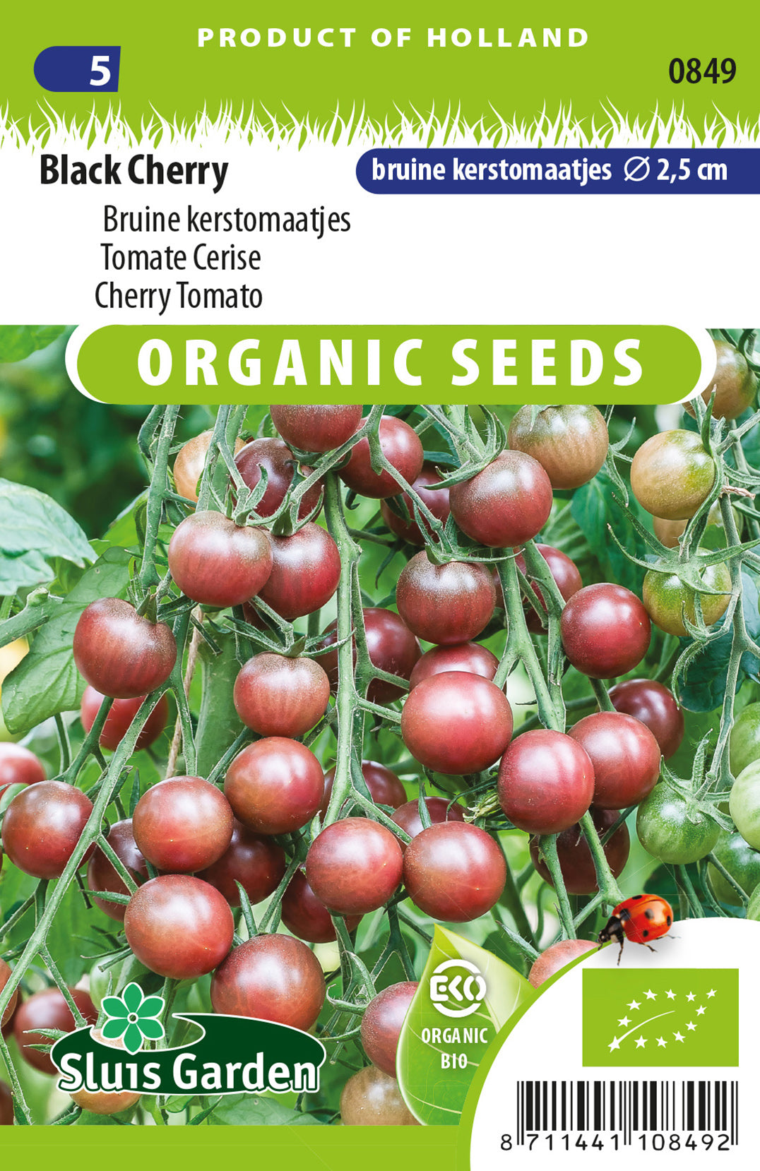 Tomaat black cherry BIO