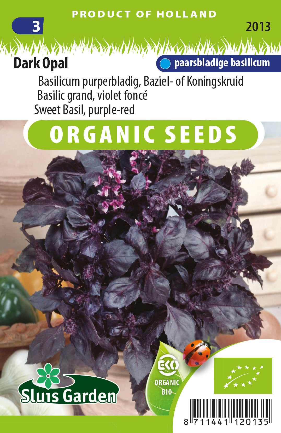 Basilicum dark opal BIO