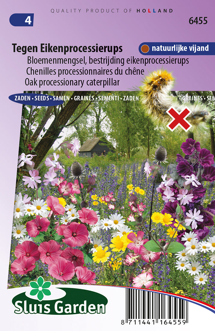 Anti Eikenprocessierups Mengsel Zaden – Natuurlijke Tuinoplossing voor Eikenbomen – ca. 5 g – Sluis Garden