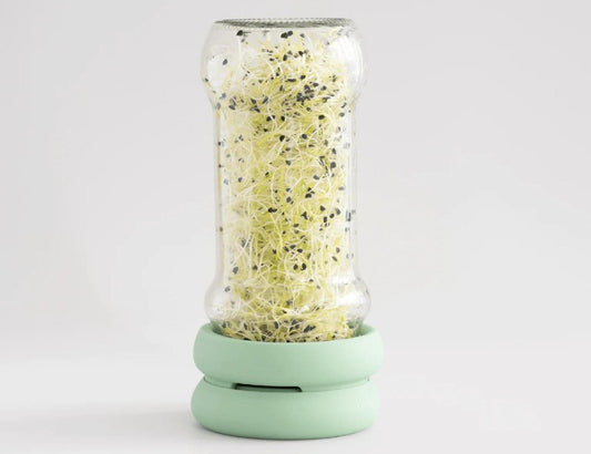 Sprout Huggers Kiemdeksel Sage Green – Kweek Eenvoudig Je Eigen Kiemgroenten